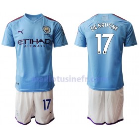 Maillot de Foot Manchester City DE BRUYNE 17 Domicile 2019-20 - Enfant